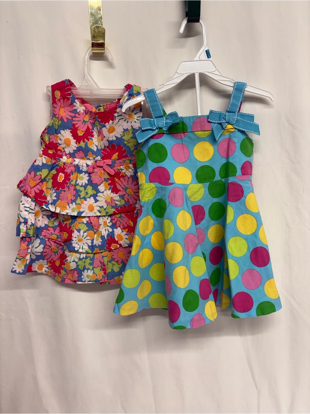 Girls Rare Too & 1989 Place Dress lot of 2 size 18-24 months
